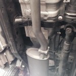 Single Tube Exhaust Car