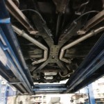 Under Exhaust View Car