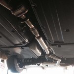 Straight Exhaust Under Car
