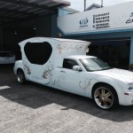 Outer View White Car Detailing