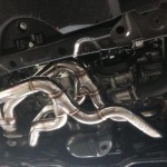 Exhaust Tubes Under Engine
