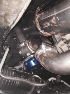 Exhaust System Top View