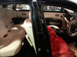 Inside Luxury Car
